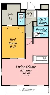 ARANJUEZ千原.(アランフェス チハラ)【6階】の間取り