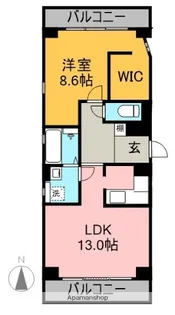 DUAL.【2階】の間取り