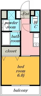 さくら館大秋【2階】の間取り