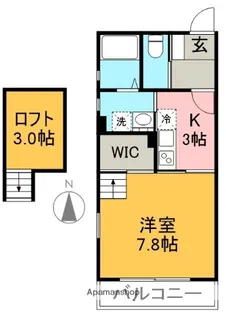 BREZZA NAKAMURAKOEN.【3階】の間取り