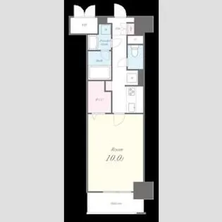 アローム ドゥ ジョア【2階】の間取り