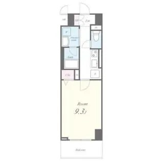 パルファン ドゥ ジョア【2階】の間取り