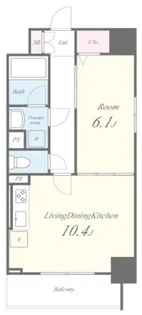 AURUM【7階】の間取り