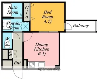 History則武【1階】の間取り