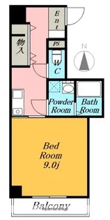 ビオラ名駅西.【8階】の間取り