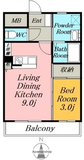 セレーノ.【3階】の間取り