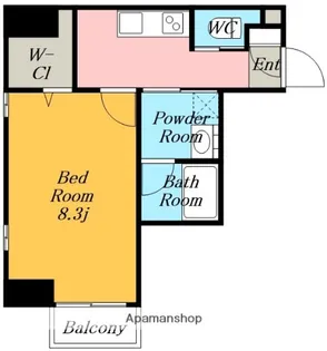 コンフォルト若宮.【4階】の間取り