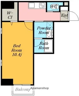 コンフォルト若宮.【2階】の間取り