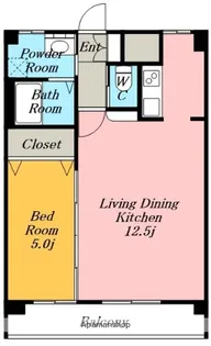 メゾンアイ本陣【1階】の間取り