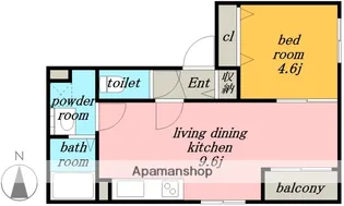 (仮称)中村区大日町AP 新築【1階】の間取り