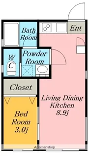 Avance豊国【2階】の間取り