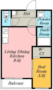MOVE岩塚【1階】の間取り
