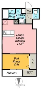 Ciel【3階】の間取り