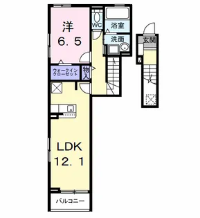 AZガーデン・ソレイユ【2階】の間取り