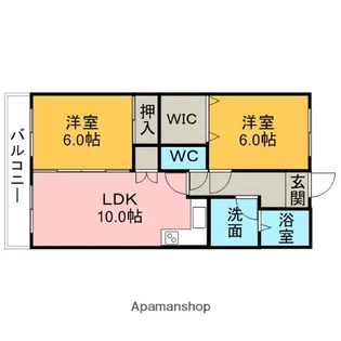 Pear House【1階】の間取り