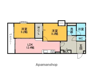 サンコートNIHONGI【2階】の間取り
