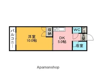 ジョリヴィ安城今池【2階】の間取り