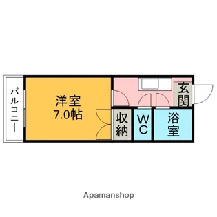 ユーハウス【1階】の間取り