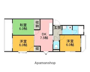 サマーブリーズⅡ【4階】の間取り