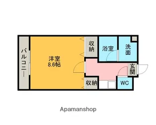 パークサイド相生【1階】の間取り