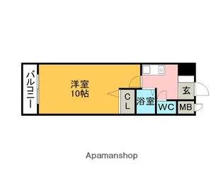 フォルマ・アルディート【506号室】の間取り
