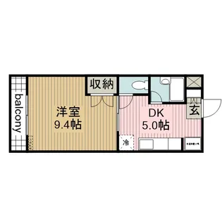 セレッソ21【1階】の間取り