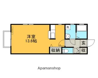 パームタウンサウス【1階】の間取り