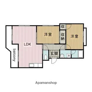 太田ハイツA【304号室】の間取り