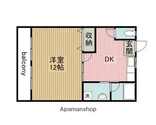 第1丸博ビル【303号室】の間取り