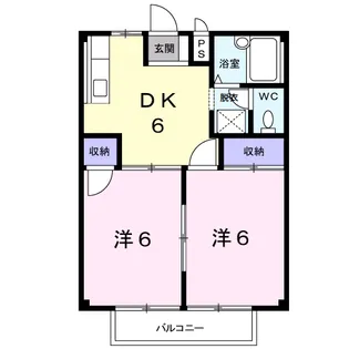エクセル昭和【2階】の間取り
