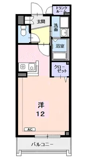 スターブル【105号室】の間取り