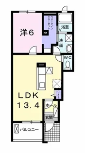 フリシュ・M Ⅱ【1階】の間取り
