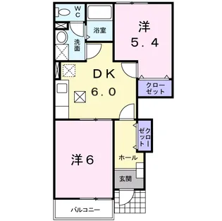 ファミールMRR【1階】の間取り