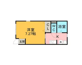 ブラン・ノワール【103号室号室】の間取り