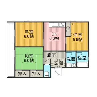 エクセル99【305号室】の間取り