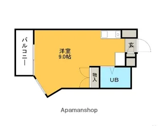 ファシル【4E号室】の間取り