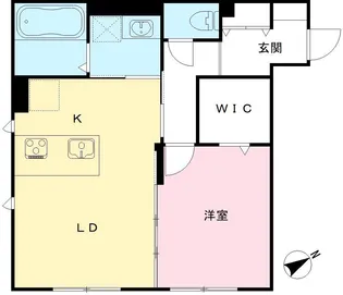 コンフォーティア【101号室号室】の間取り