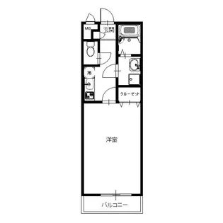アンプルールリーブルPEAR FIELDⅡ【2階】の間取り