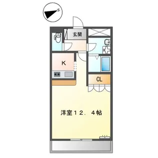 エクセール【103号室】の間取り