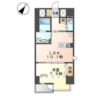 Gran road M【10階】の間取り