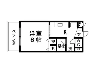 PINETREE RESIDENCE【2階】の間取り