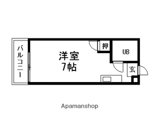 ファシル【2C号室】の間取り