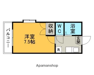 安設ビル【4階】の間取り