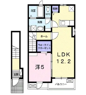 ヴィクトリー Ⅲ【2階】の間取り