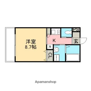 ハイタウンロボキャラ【1階】の間取り