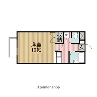 イーストノーヴァ【2階】の間取り