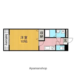 スマイルK&A【306号室】の間取り