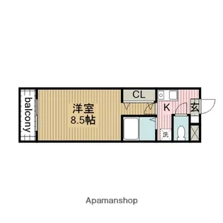 A・CITY宇頭【4階】の間取り
