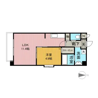 サンステージエクセル【2階】の間取り