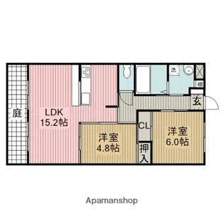 スターターマンション新田【3階】の間取り